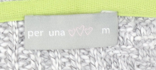 Womens UK Size M Marks and Spencer Grey Cardigan Jumper