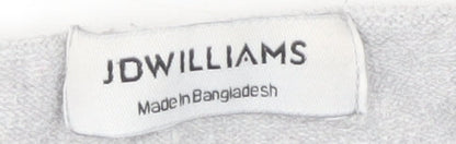 Womens UK Size 14 JD Williams Grey Pullover Jumper