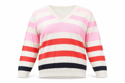 Womens UK Size L Marks and Spencer Multicoloured Pullover Jumper