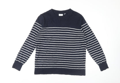 Womens UK Size L NEXT Blue Pullover Jumper