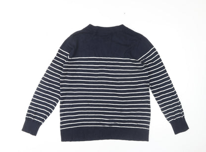 Womens UK Size L NEXT Blue Pullover Jumper