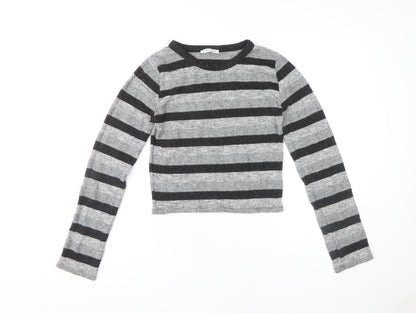 Womens UK Size 12 Zara Grey Pullover Jumper