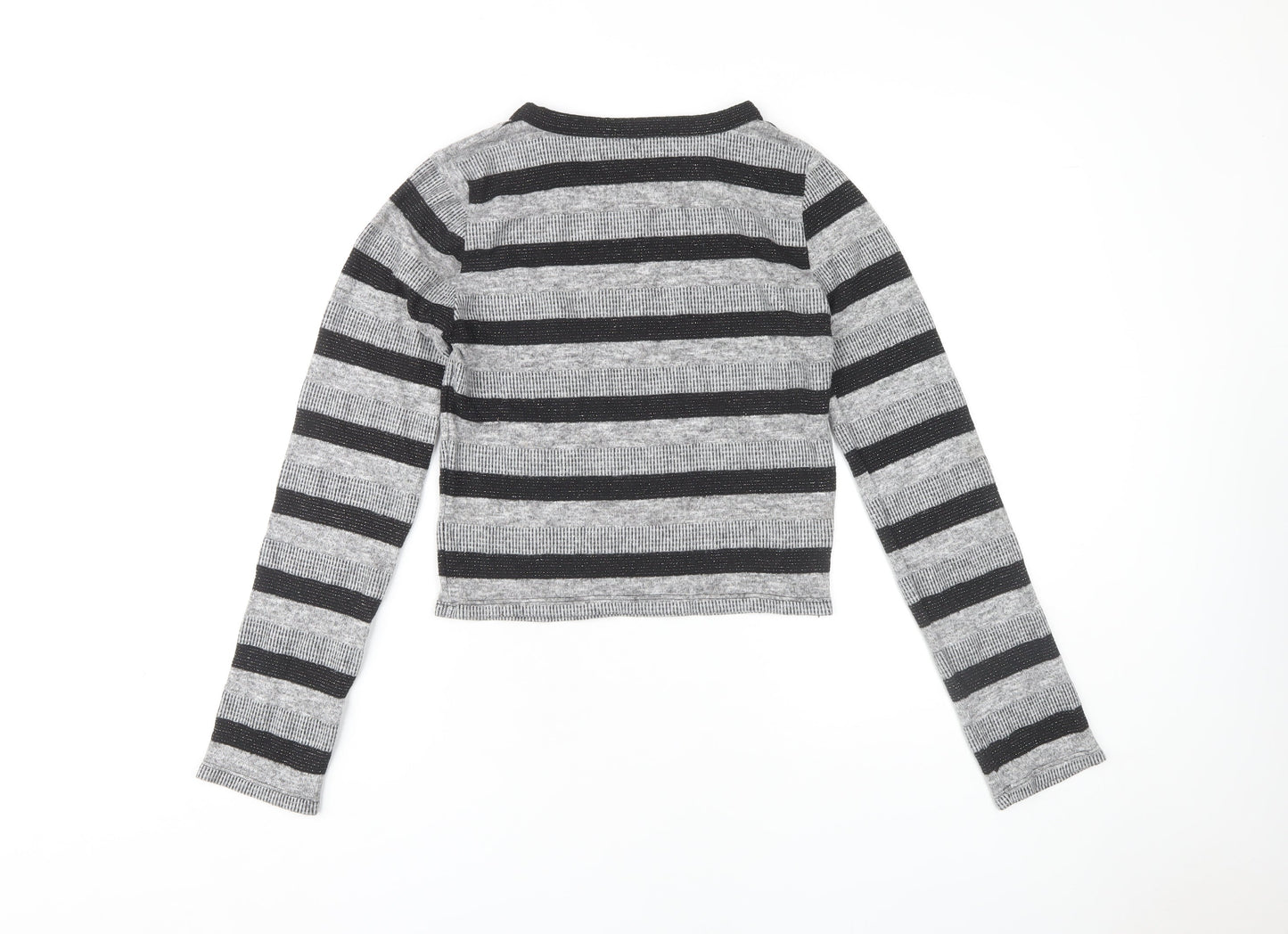 Womens UK Size 12 Zara Grey Pullover Jumper