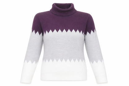 Womens UK Size 14 Marks and Spencer Purple Pullover Jumper