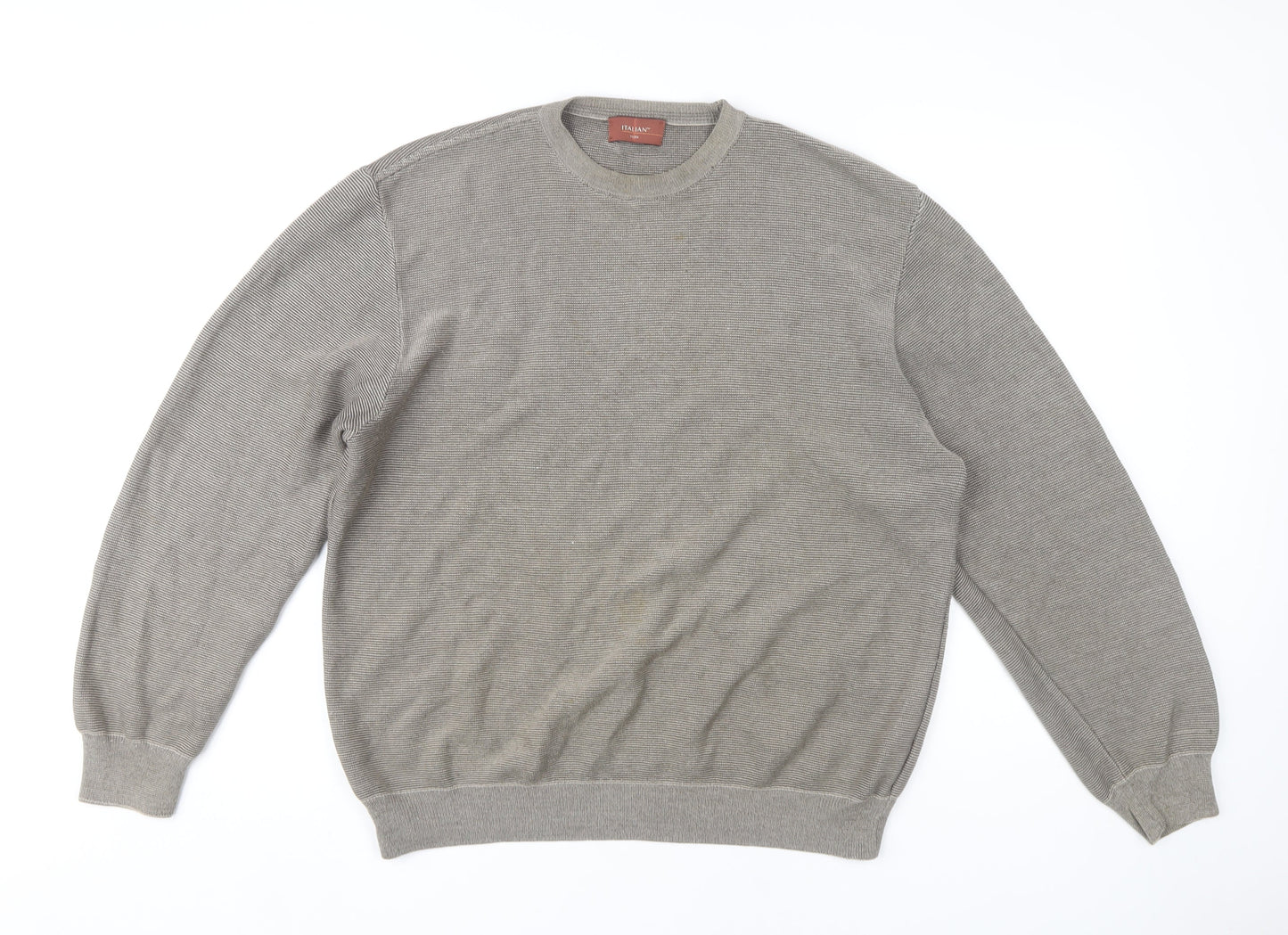 Marks and Spencer Men's Grey Pullover Jumper, Size M