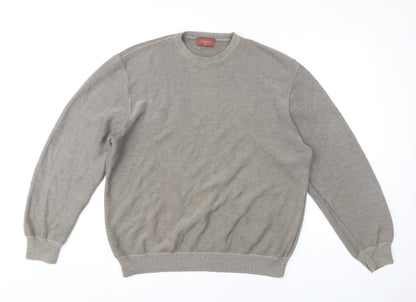 Marks and Spencer Men's Grey Pullover Jumper, Size M