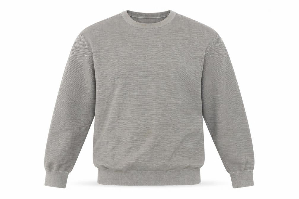 Mens UK Size M Marks and Spencer Grey Pullover Jumper