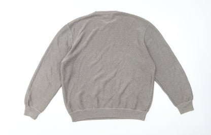 Marks and Spencer Men's Grey Pullover Jumper, Size M
