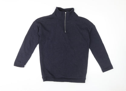 Mens UK Size S NEXT Blue Pullover Sweatshirt