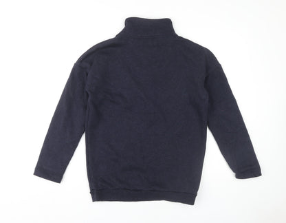 Mens UK Size S NEXT Blue Pullover Sweatshirt