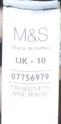 Womens UK Size 10 Marks and Spencer Multicoloured Pullover Jumper