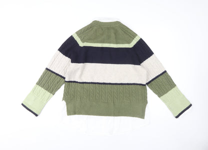 Womens UK Size M NEXT Multicoloured Pullover Jumper