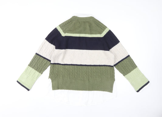 Womens UK Size M NEXT Multicoloured Pullover Jumper