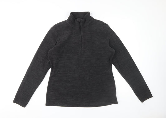 Womens UK Size 14 Mountain Warehouse Black Pullover Sweatshirt
