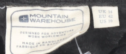 Womens UK Size 14 Mountain Warehouse Black Pullover Sweatshirt