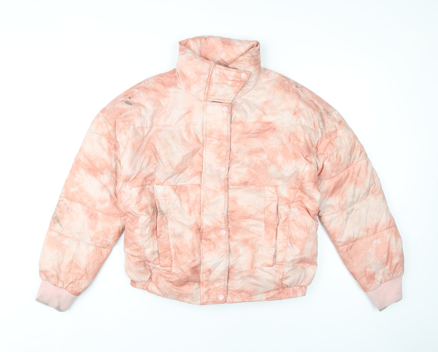 Levi's Pink Women Puffer Jacket XS Casual Winter