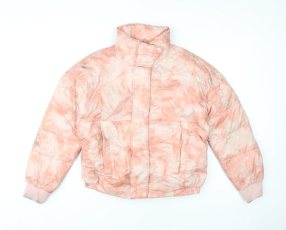 Levi's Pink Women Puffer Jacket XS Casual Winter