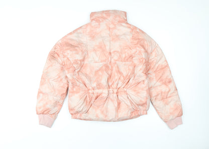 Levi's Pink Women Puffer Jacket XS Casual Winter