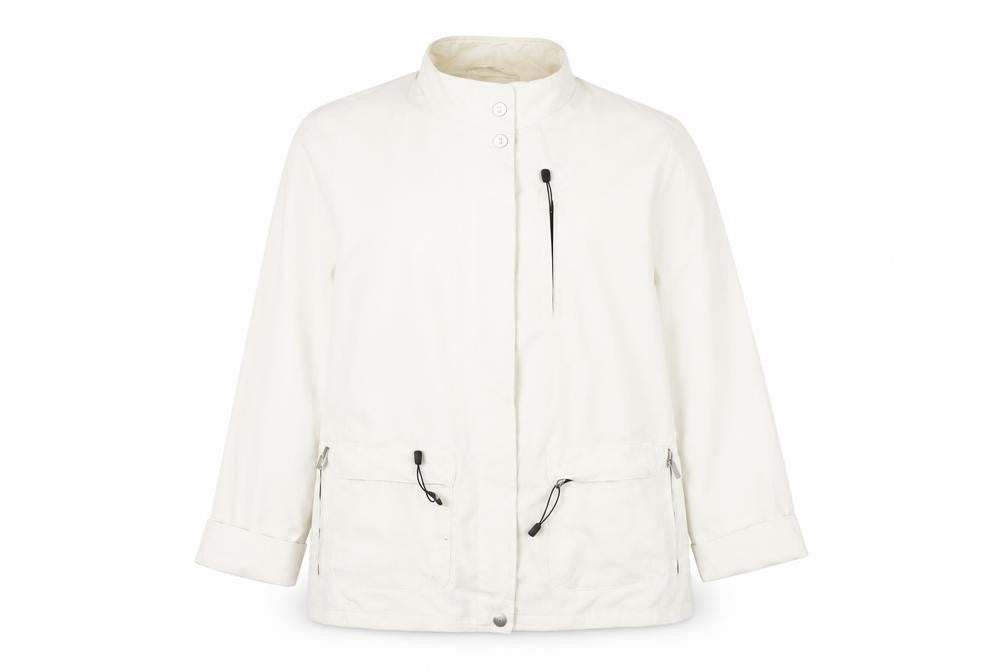 Womens UK Size 14 Basler White Basic Jacket