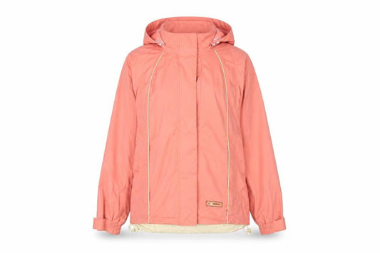 Extrémite Women's Pink S Waterproof Rain Jacket
