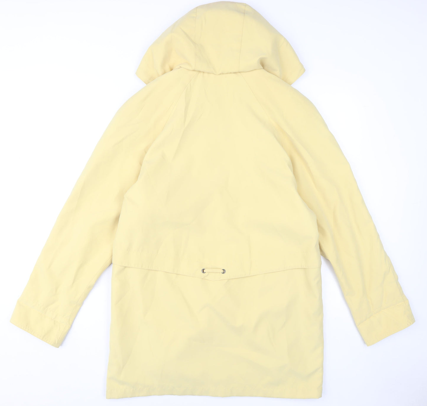 Klass Collection Women's Yellow Hooded Jacket, Size S