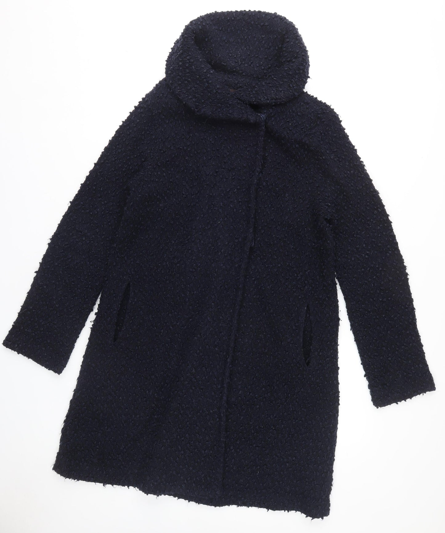 Phase Eight Women's Blue Mid-Length Coat Size 14