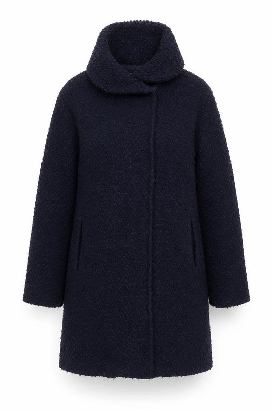 Womens UK Size 14 Phase Eight Blue Overcoat