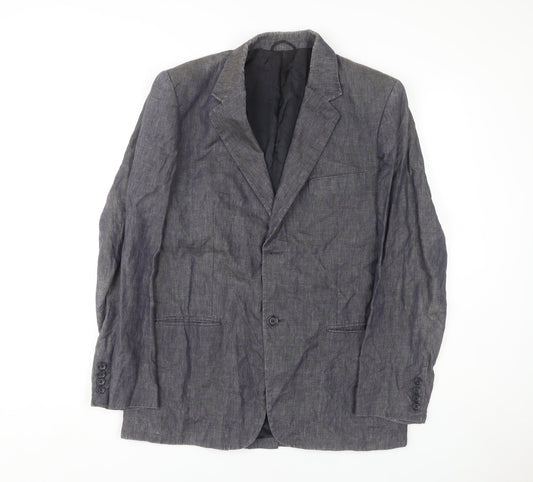 Mens UK Size 38 French Connection Regular Grey Suit Jacket