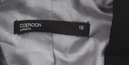 Coercion London Women's Black Suit Jacket Size M