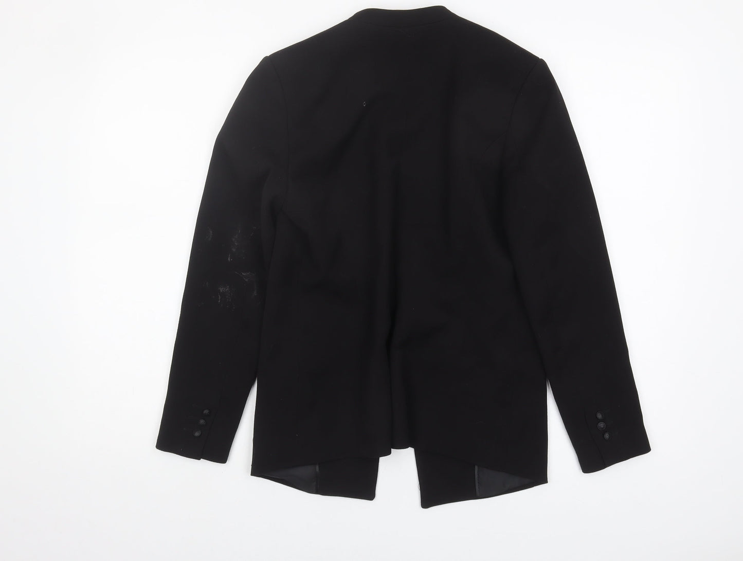 H&M Women’s Black Blazer - Size 8, Double-Breasted