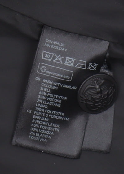 H&M Women’s Black Blazer - Size 8, Double-Breasted