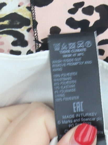 Marks and Spencer Women's Multicoloured Skirt Size 22