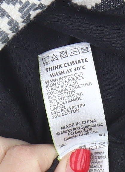 Marks and Spencer Women's Geometric Pencil Skirt UK 14