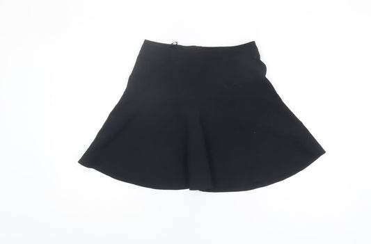 Dorothy Perkins Women's Black Skater Skirt Size 6