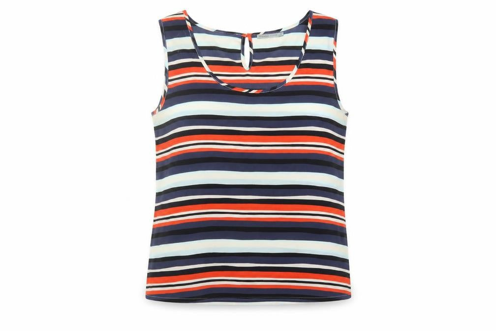 Soaked In Luxury Women's Multicoloured Striped Tank XL
