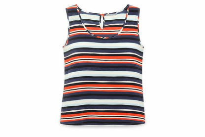 Soaked In Luxury Women's Multicoloured Striped Tank XL