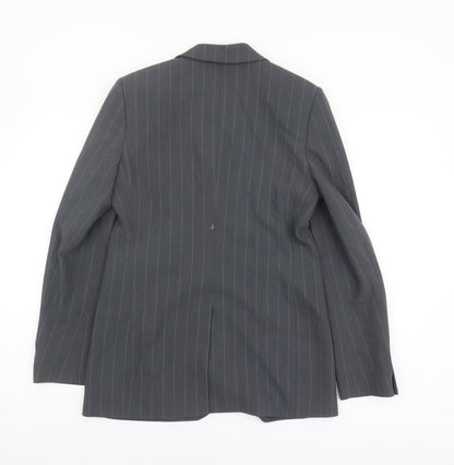 Marks & Spencer Women's Grey Pinstripe Blazer