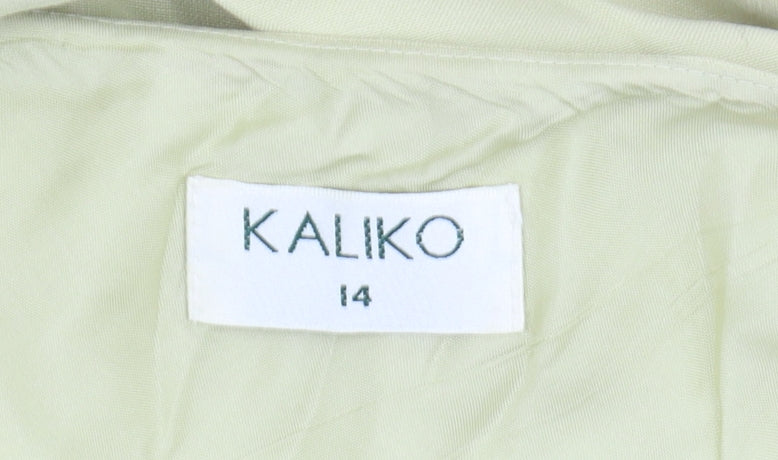 Kaliko Women's Ivory Floral Embroidered Skirt