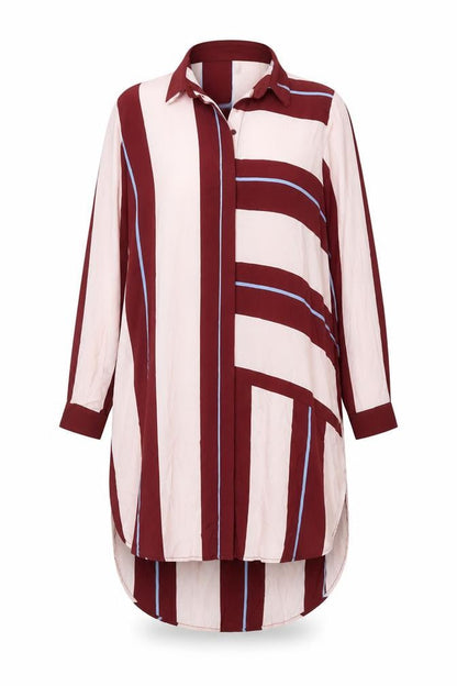 Selected Femme Women Multicoloured Striped Shirt Dress 12