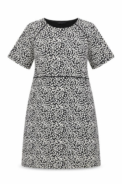 Marks and Spencer Women's Black Print Dress Size 22