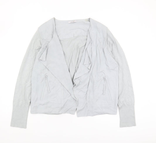 Marks and Spencer Women's Grey Open Front Cardigan UK 16