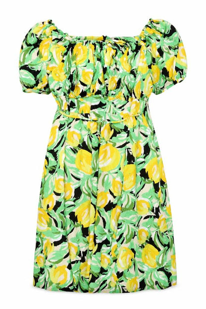 New Look Women's Multicoloured Plus Floral Dress