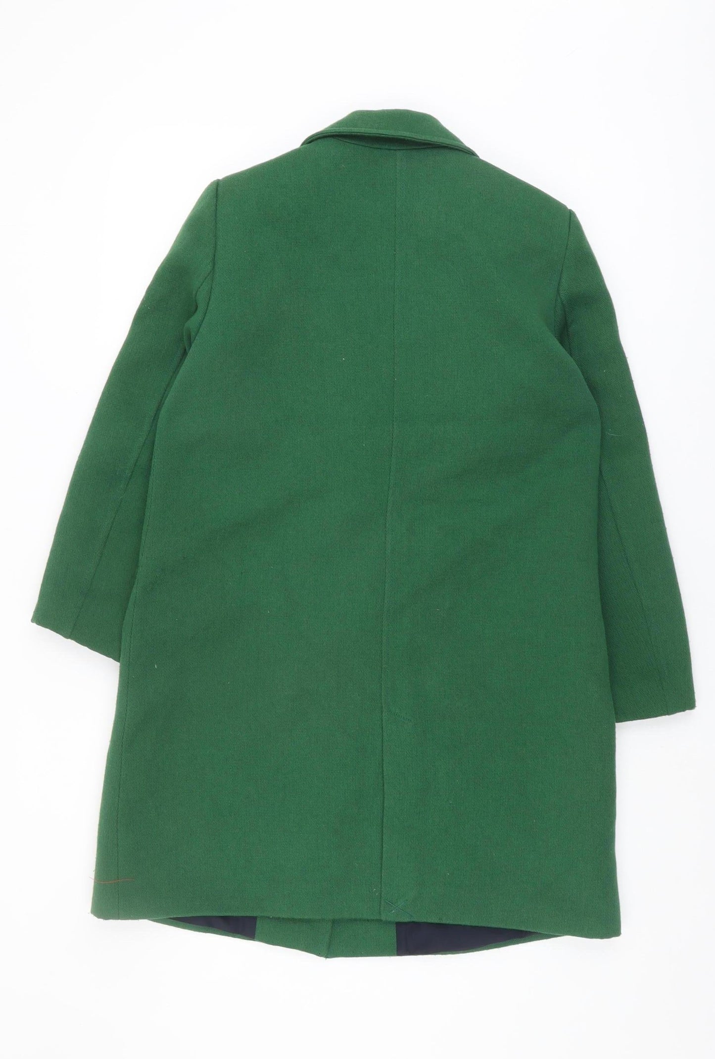 Womens UK Size S EDC Green Overcoat