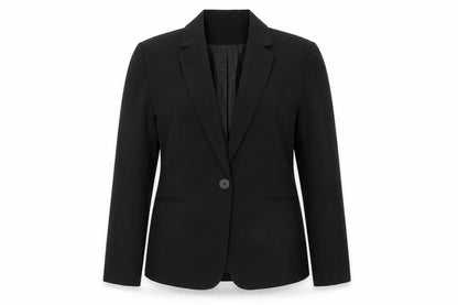 Womens UK Size 14 La Redoute Regular Black Suit Jacket