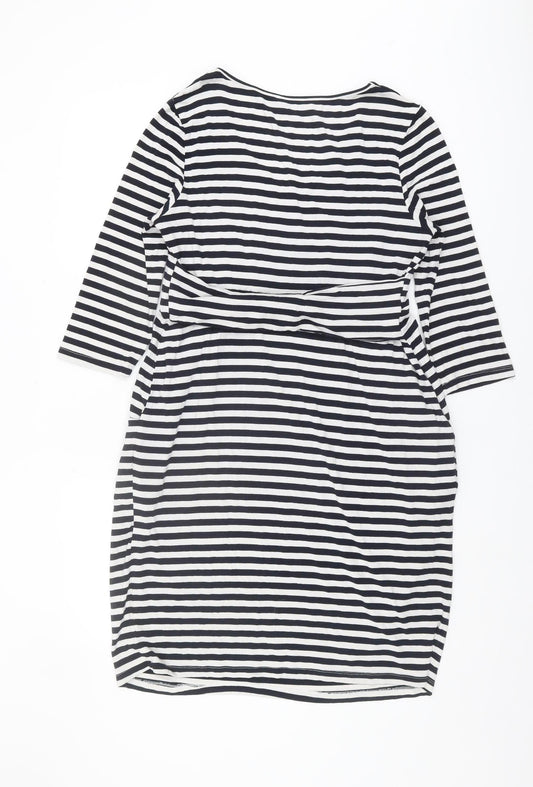Kaliko Striped Women's Dress in Multicoloured Size 16