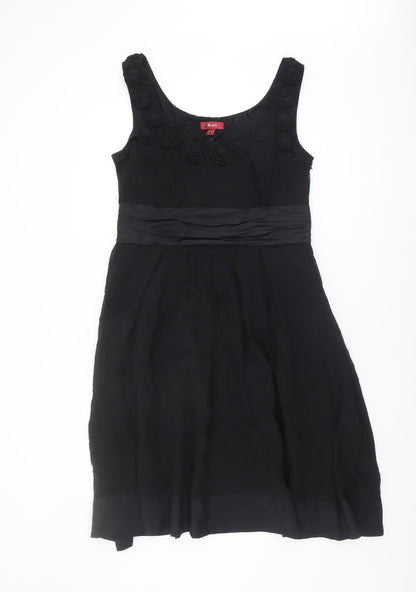 Monsoon Women's Black Sleeveless Dress Size 14