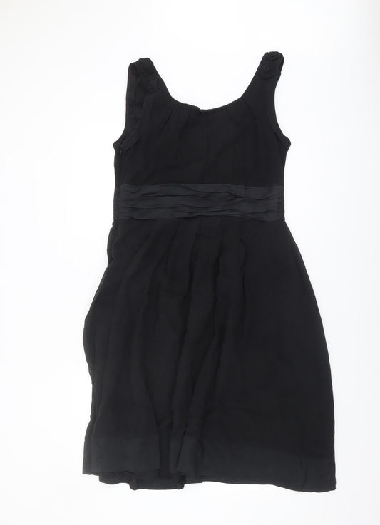 Monsoon Women's Black Sleeveless Dress Size 14