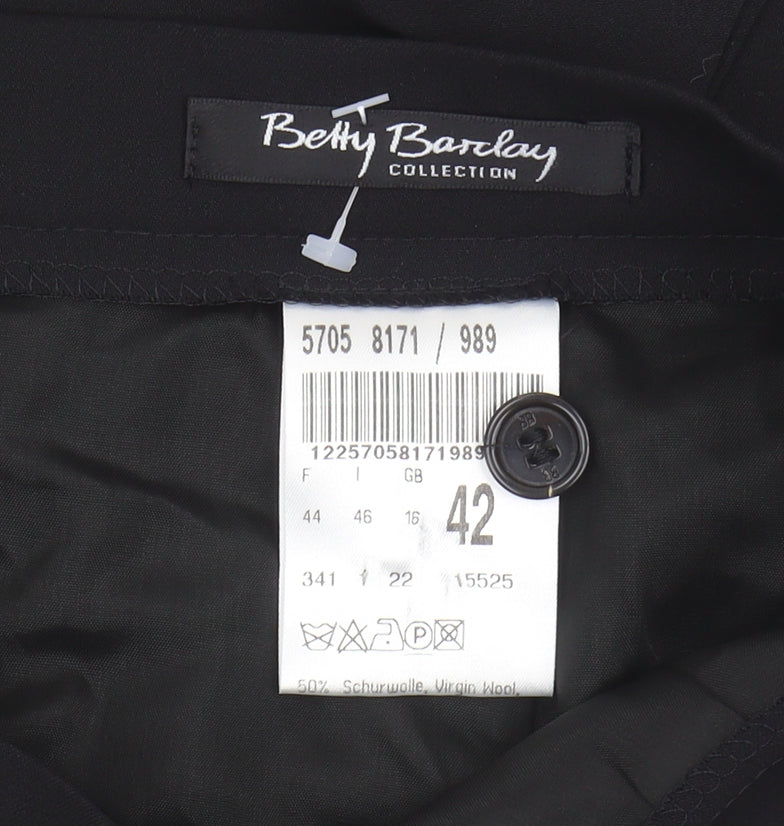 Betty Barclay Women's Black Pencil Skirt, Size 14
