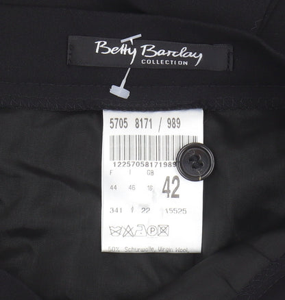 Betty Barclay Women's Black Pencil Skirt, Size 14