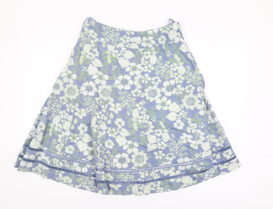 Principles Women's Multicoloured Floral A-Line Skirt